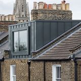 Zinc-clad roof extension on a Victorian London terrace